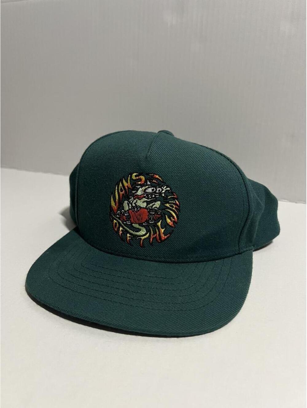 Vans Green Snapback Youth Hat with Embroidered Logo